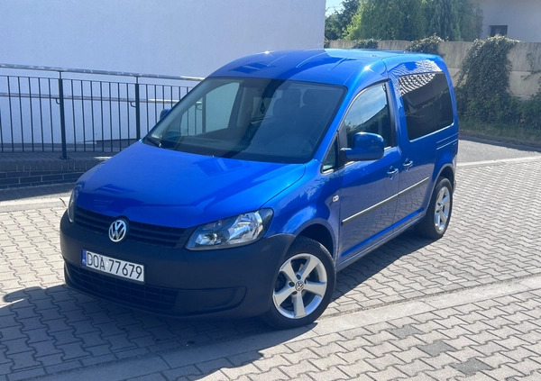 Volkswagen Caddy cena 36900 przebieg: 210000, rok produkcji 2014 z Oława małe 46